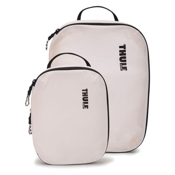 Thule Compression Packing Cube Set – Small & Medium (White)