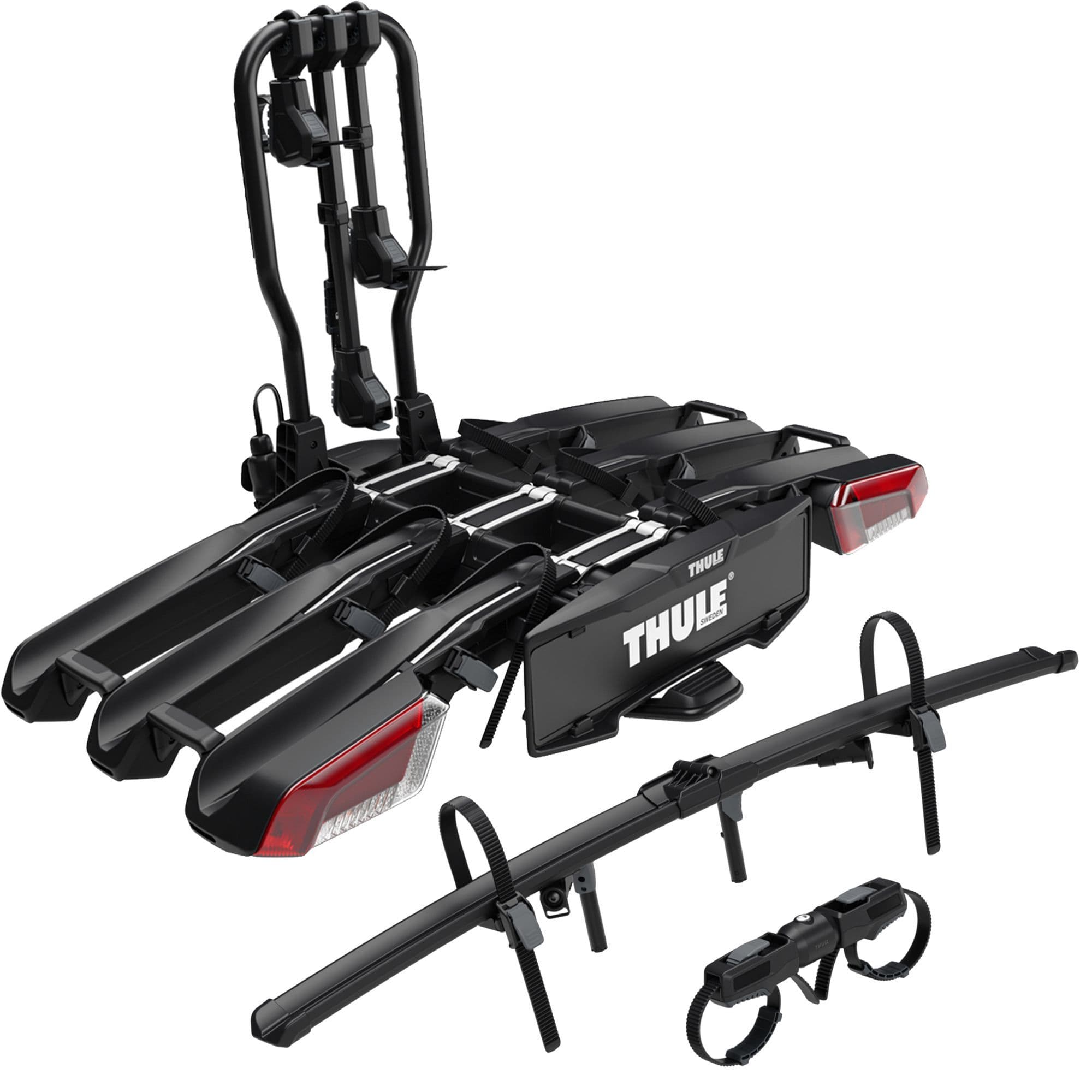 Thule EasyFold 3 4 Bike Carrier Platform Rack Includes Add On