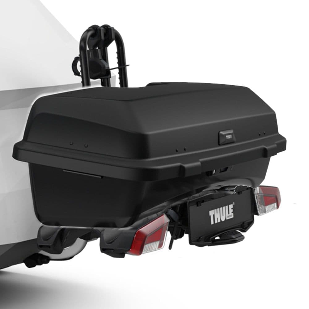 Thule EasyFold 3 & Santu, 2 Bike Carrier Platform Rack & Cargo Box