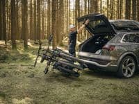 Thule EasyFold 3, Three Bike Carrier Platform Rack with Foldable Loading Ramp