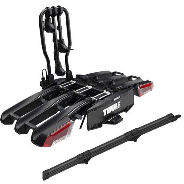 Thule EasyFold 3, Three Bike Carrier Platform Rack with Foldable Loading Ramp