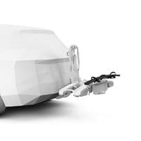 Thule EasyFold 3, Two Bike Carrier Platform Rack with Foldable Loading Ramp