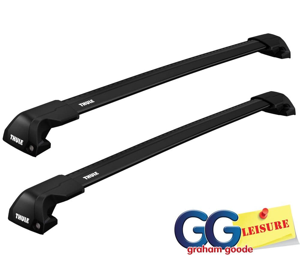 Thule Edge Black WingBars Roof Rack Bars | Citroen Grand C4 Spacetourer 2014- onwards