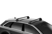 Thule Edge Black WingBars Roof Rack Bars Mazda 3 | Goode Leisure