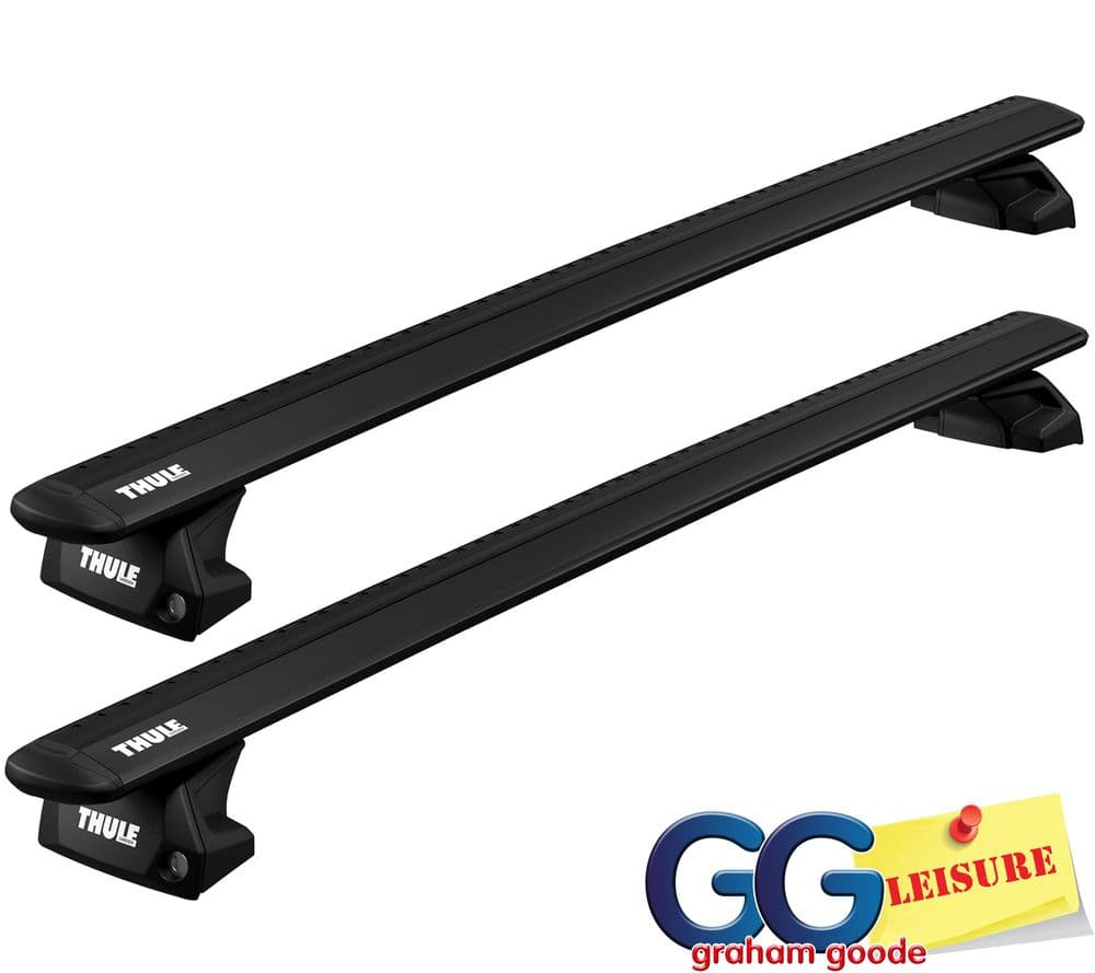 Thule Evo Black WingBars Roof Bars | Citroen Grand C4 Spacetourer 2014- onwards