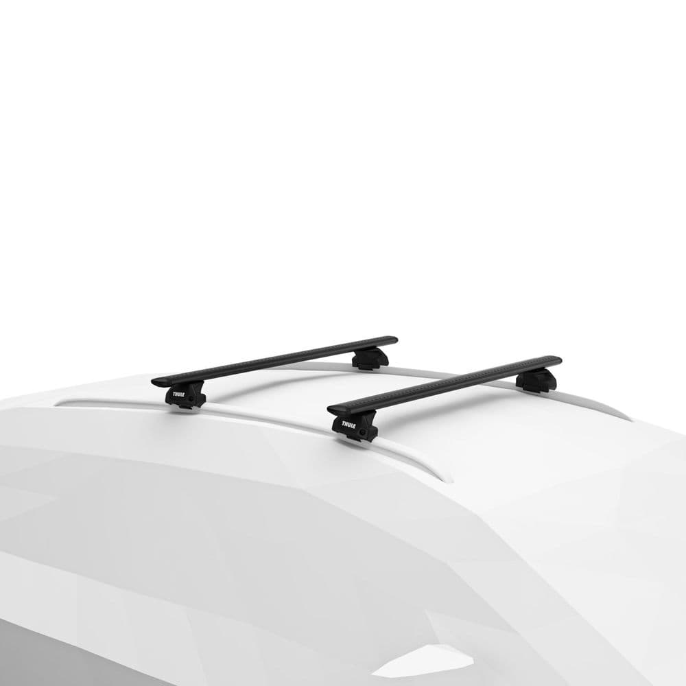 Thule Evo Black WingBars Roof Rack Bars | Audi A6 Avant 2019 to 2024