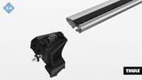 Thule Black WingBars Roof Rack Bars Kia Ceed Estate - Goode Leisure