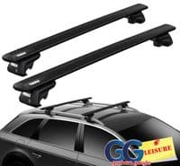 Thule Black Evo WingBars Roof Rack Bars VW Touareg - Goode Leisure