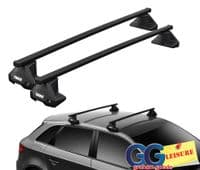 Thule Evo Square Roof Bars Skoda Rapid Spaceback | Goode Leisure