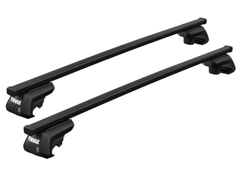 Thule Evo Square Roof Rack Bars | VW Touareg 2010-2018 with Rails