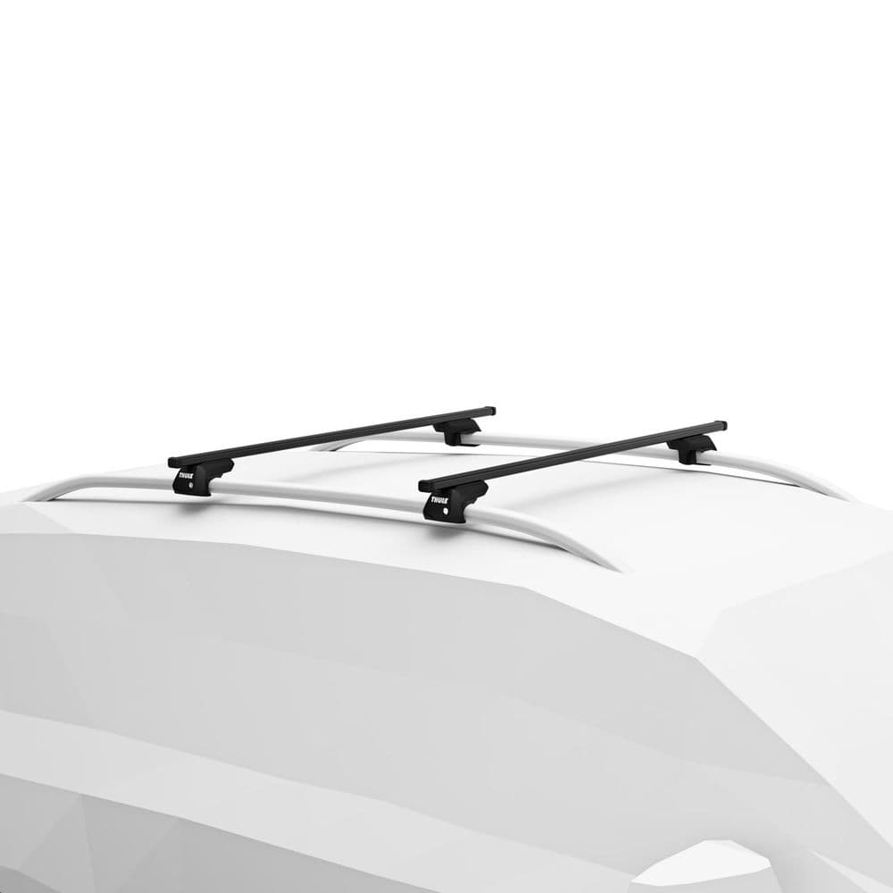 Thule Evo Square Roof Rack Rail Bars Lockable | BMW X3 2003-2010