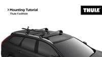 Thule FastRide Bike Carrier Roof Bar Mounted - 564001