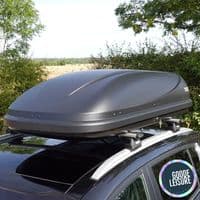 Thule Ocean M Matte Black Roof Box | Secure Car Roof Storage