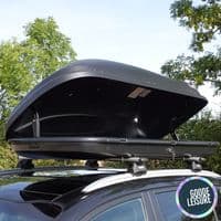 Thule Ocean M Matte Black Roof Box | Secure Car Roof Storage