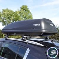 Thule Ocean M Matte Black Roof Box | Secure Car Roof Storage