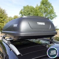 Thule Ocean M Matte Black Roof Box | Secure Car Roof Storage