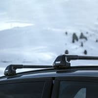 Thule Roof Rack Bars Black WingBar Edge, MG ZS Hybrid 2024+ onwards