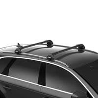 Thule Roof Rack Bars Black WingBar Edge, MG ZS Hybrid 2024+ onwards