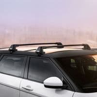 Thule Roof Rack Bars Black WingBar Edge, Skoda Fabia 5dr Hatch 2022+ onwards