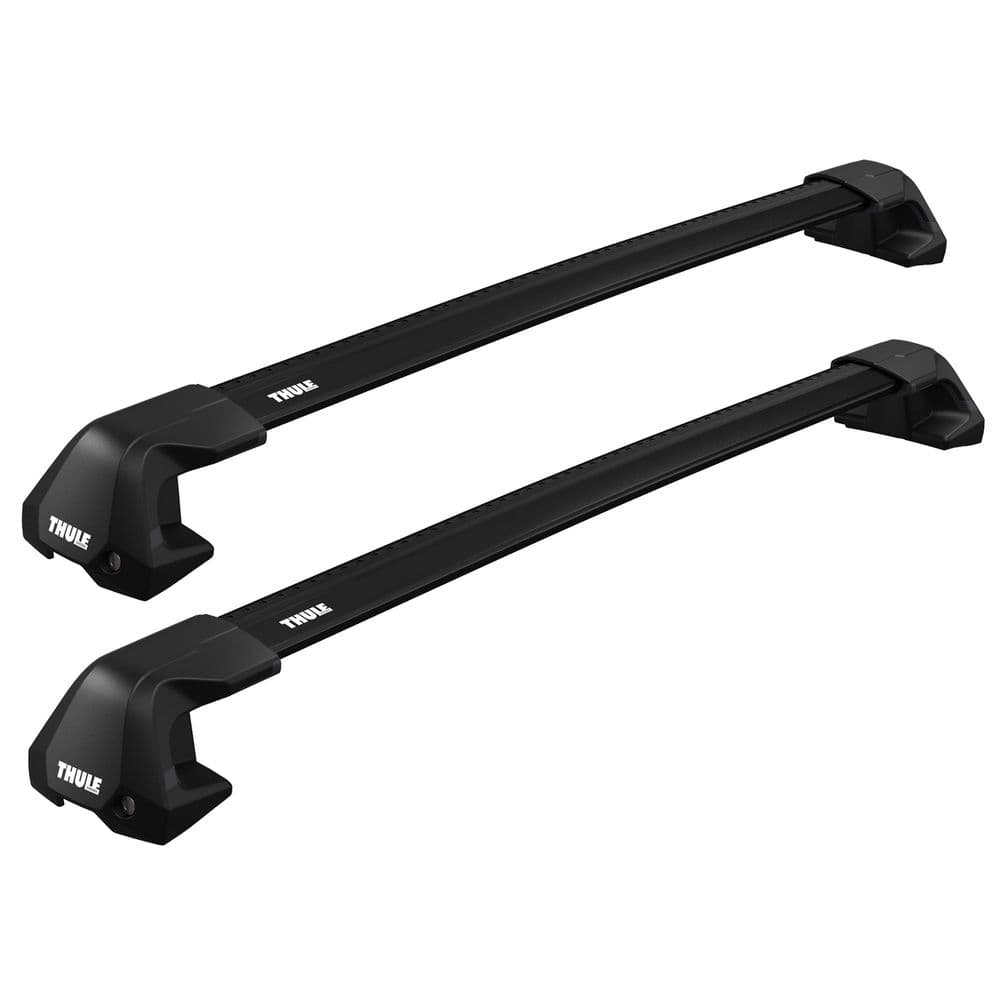 Thule Roof Rack Bars Black WingBar Edge, Skoda Fabia 5dr Hatch 2022+ onwards