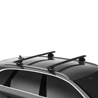 Thule Roof Rack Bars Black WingBar Evo, Audi Q8 SUV 2019+ onwards