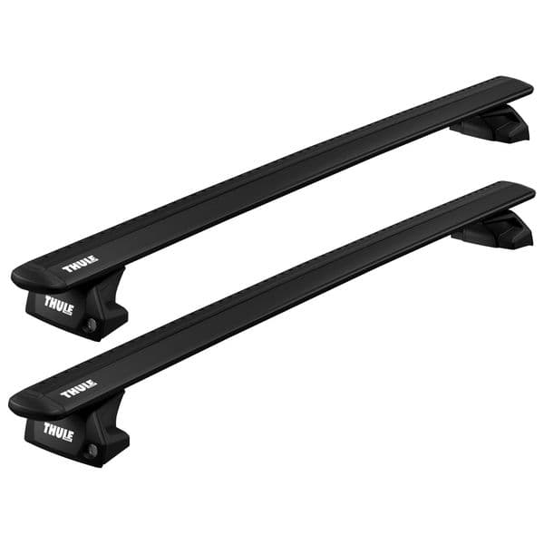 Thule Roof Rack Bars Black WingBar Evo, Audi Q8 SUV 2019+ onwards