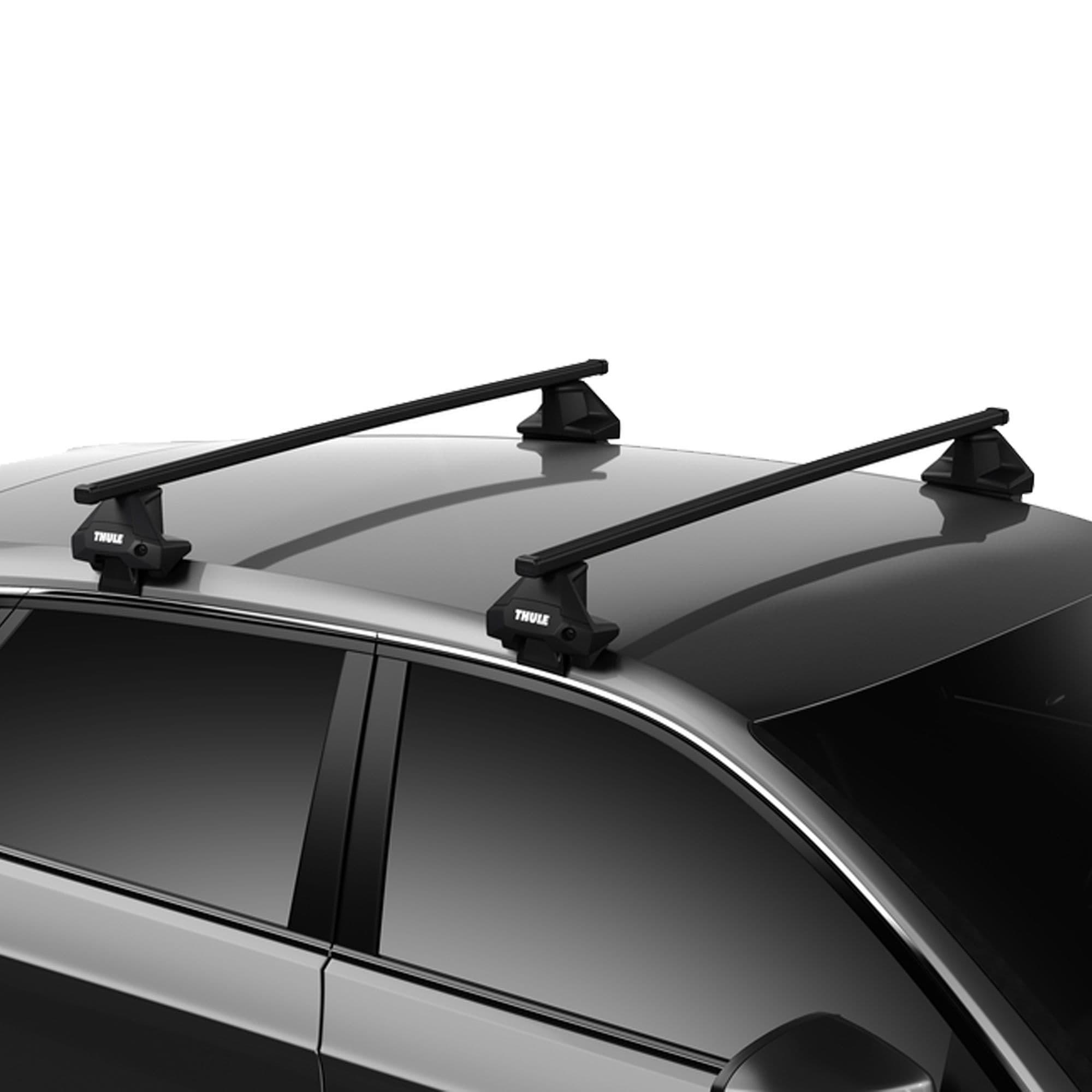 Thule Roof Rack Bars SquareBar Evo Audi A6 Avant e-tron Estate 2025 onwards