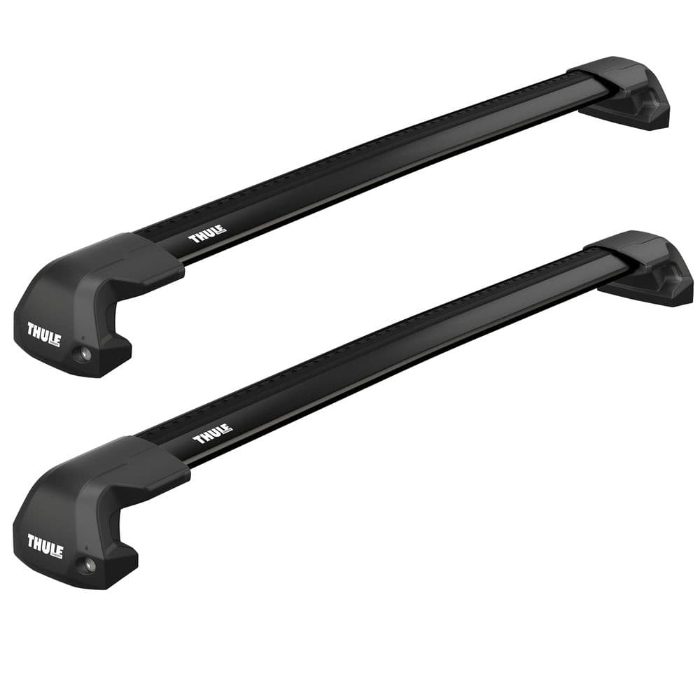 Thule Roof Rack Bars WingBar Edge Black | BMW 1 Series 5dr Hatch 2020- onwards