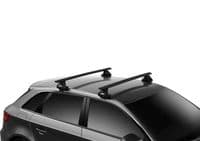 Thule Roof Rack Bars WingBar Evo Black | Hyundai i20 5dr Hatch 2020- onwards
