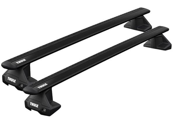 Thule Roof Rack Bars WingBar Evo Black | Hyundai i20 5dr Hatch 2020- onwards
