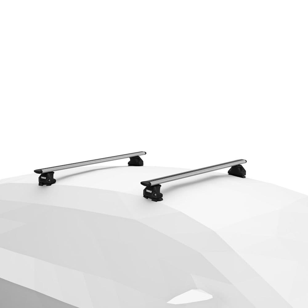 Thule Roof Rack Bars WingBar Silver, for Mercedes E Class Saloon 2024- onwards