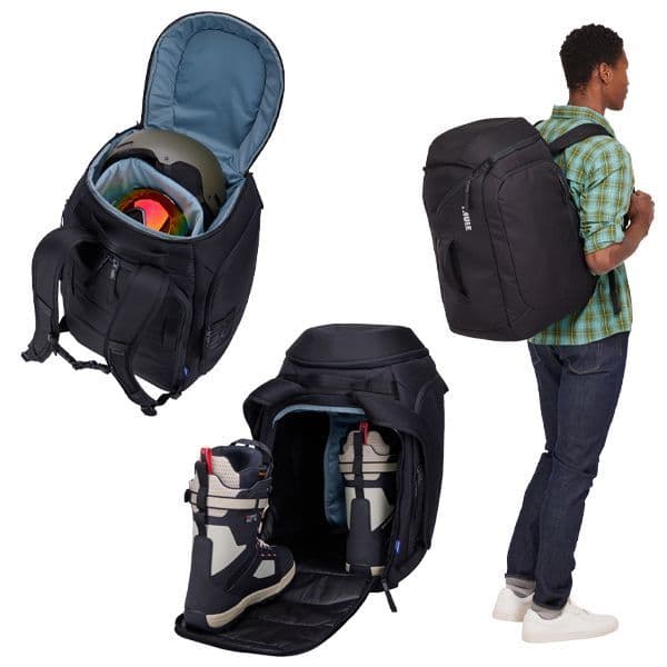 Thule RoundTrip Ski Boot Rucksack 60L Black