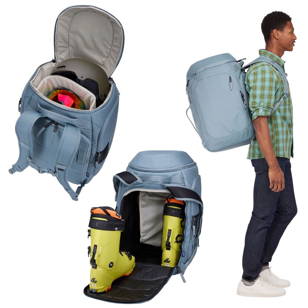 Thule RoundTrip Ski Boot Rucksack 60L Mid Blue