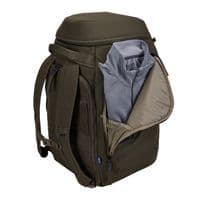 Thule RoundTrip Snowboard & Ski Boot Backpack 60L Mid Khaki | Travel Gear Bag