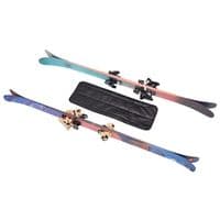 Thule RoundTrip Ski Roller Bag 175 cm – Black | Padded Double Ski Travel Bag with Wheels