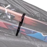 Thule RoundTrip Ski Roller Bag 175 cm – Black | Padded Double Ski Travel Bag with Wheels