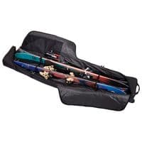 Thule RoundTrip Ski Roller Bag 192 cm – Black | Padded Double Ski Travel Bag with Wheels