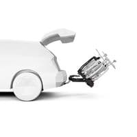 Thule VeloSpace 3 Towbar Bike Rack | 3 Bike Carrier for E-Bikes