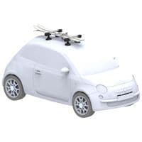 TreeFrog 365 Ski & Snowboard Carrier Rack - Suction Mounted