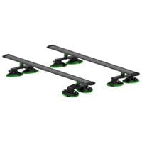 TreeFrog Pro Cross Bars Vacuum Mounted - Black
