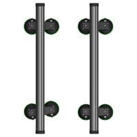 TreeFrog Pro Cross Bars Vacuum Mounted - Black