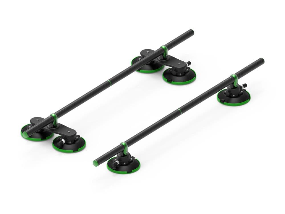 TreeFrog Suction Mounted Roof Rack Cross Bars - Foldable