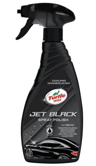 Turtle Wax Jet Black Spray Polish - Goode Leisure