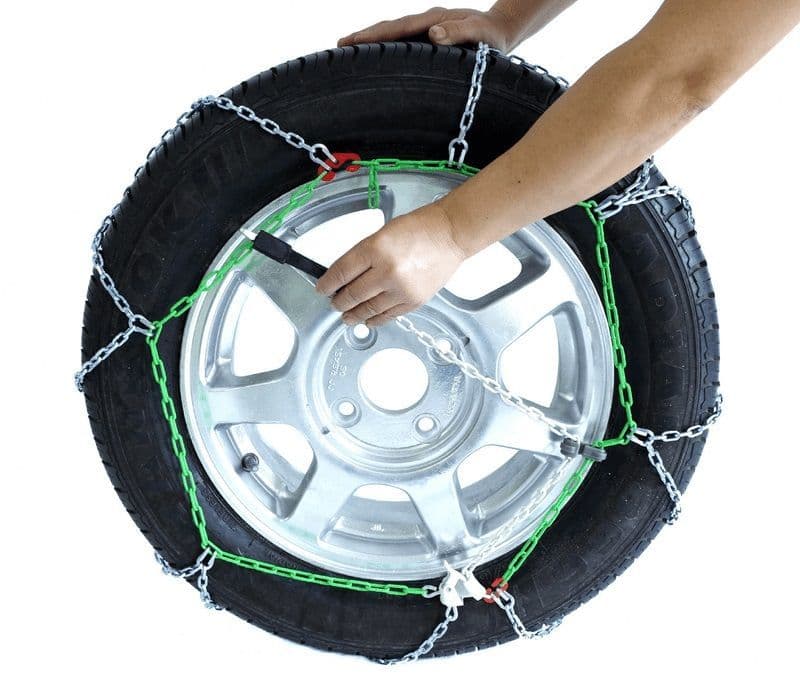 TXR9 9mm Snow Chains for Cars Tyre | 15" Wheels