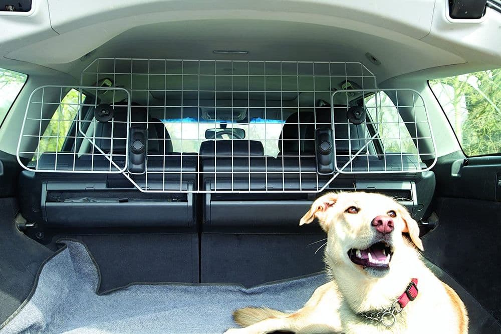 Universal Car Mesh Dog Guard | Headrest Mount