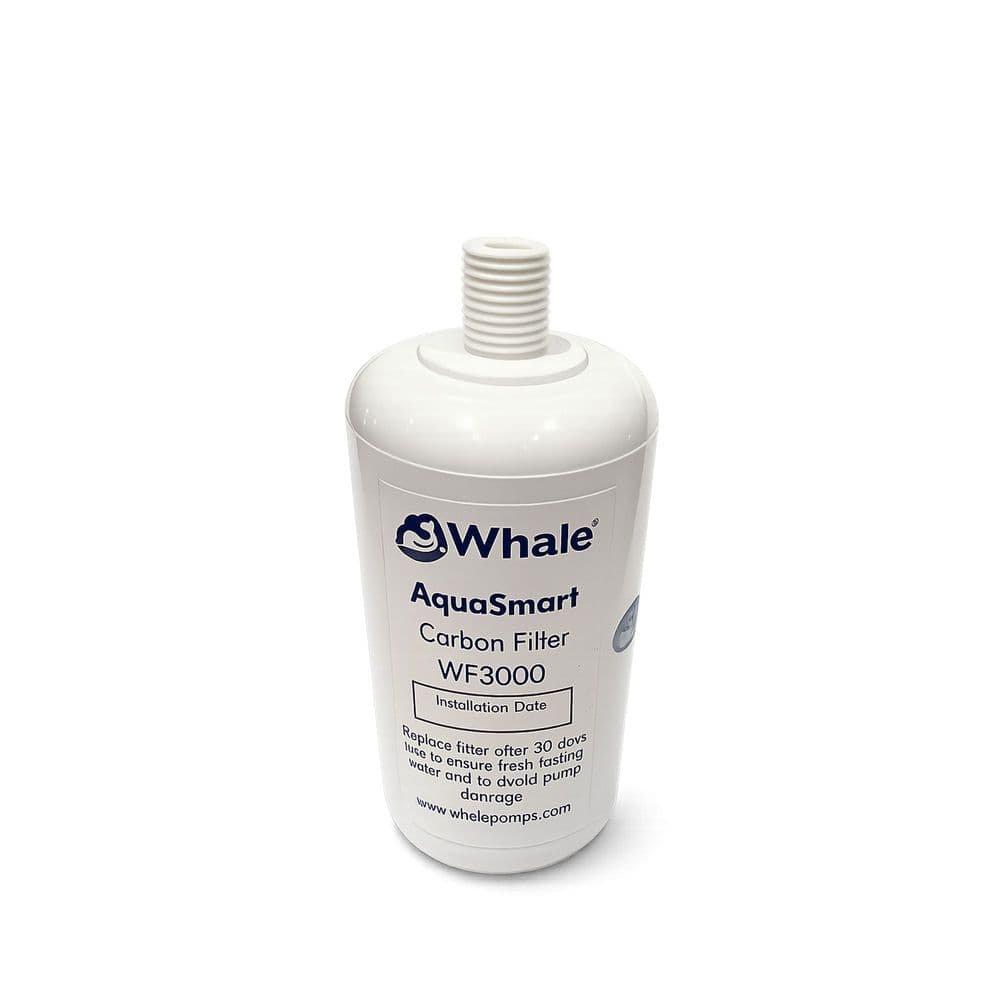 Whale AquaSmart WF3000 Carbon Water Filter for Caravan, Motorhome & Marine Systems
