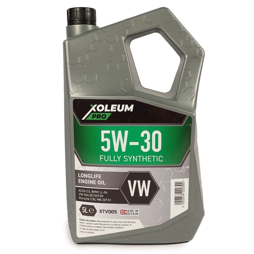 Xoleum 5W30 VW Engine Oil Fully Synthetic 5L