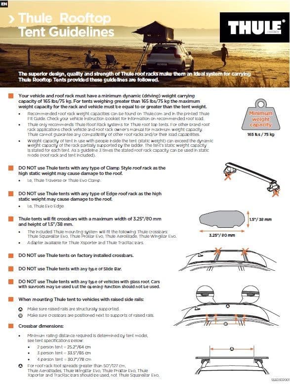 Roof Top Tent Fitting Instructions at Ann Sexton blog