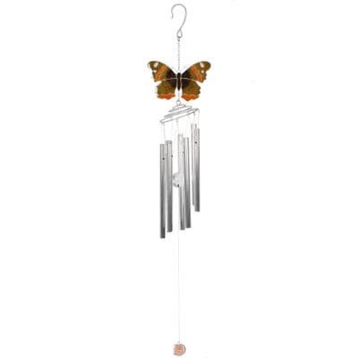 Red Admiral Butterfly Windchime