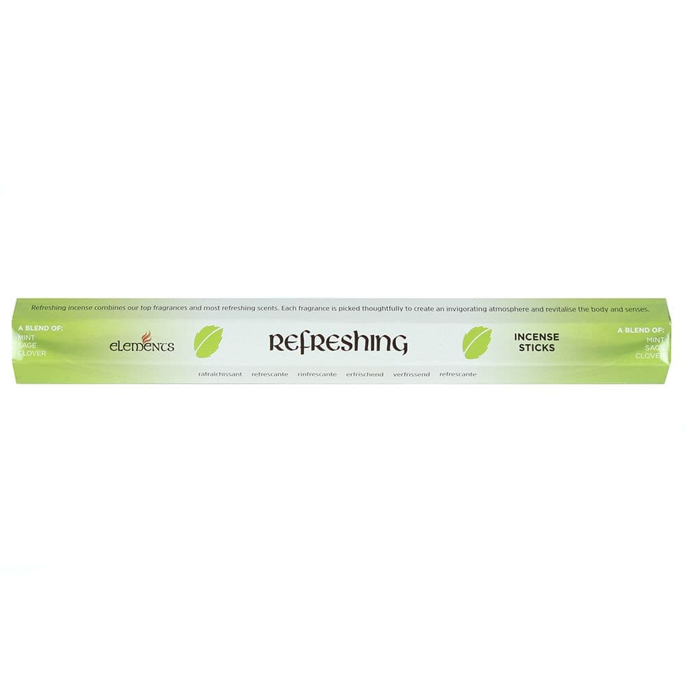 Refreshing Sticks Set of 6 Packets of Elements Refreshing Incense Sticks